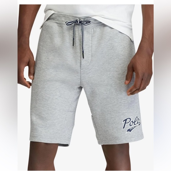 POLO Ralph Lauren double Knit polo bear gray Shorts. Hard to find - exclusive - Picture 1 of 9